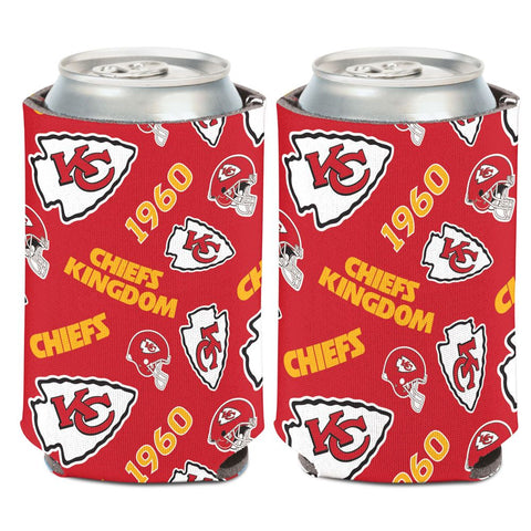 Kansas City Chiefs Can Cooler Scatterprint Design-0