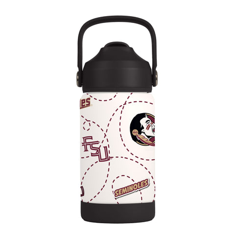 Florida State Seminoles Kids Bottle 12oz Stainless Steel Mascot-0