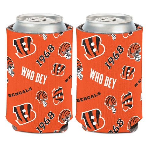 Cincinnati Bengals Can Cooler Scatterprint Design-0