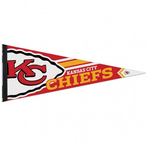 Kansas City Chiefs Pennant 12x30 Premium Style-0