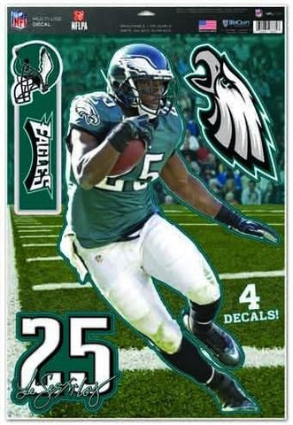 Philadelphia Eagles Decal 11x17 Multi Use LeSean McCoy Design-0