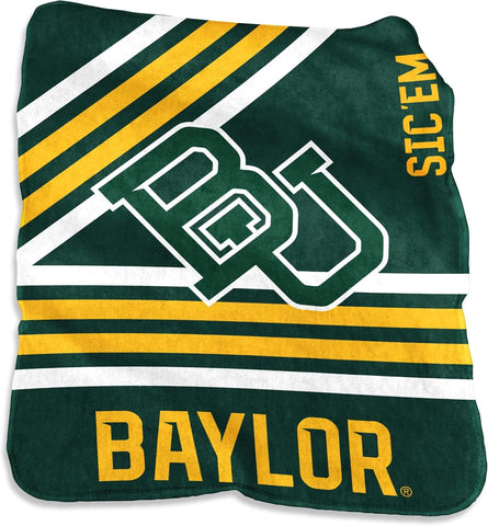 Baylor Bears Blanket 50x60 Raschel Throw-0