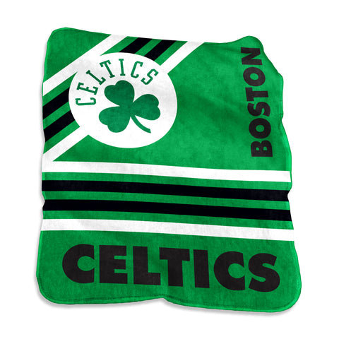 Boston Celtics Blanket 50x60 Raschel Throw-0