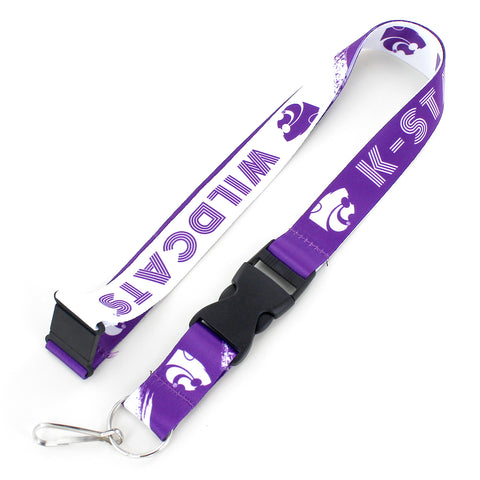 Kansas State Wildcats Lanyard Crossfade Design-0