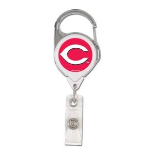 Cincinnati Reds Retractable Premium Badge Holder - Team Fan Cave