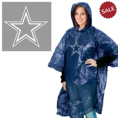 Dallas Cowboys Rain Poncho