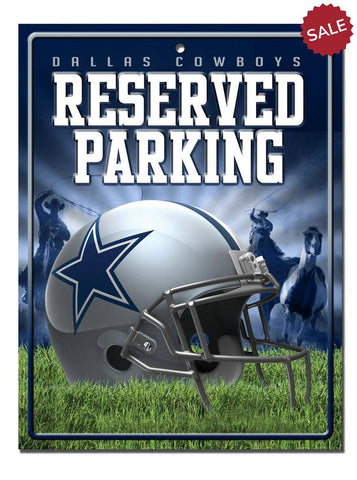 Dallas Cowboys Sign Metal Parking