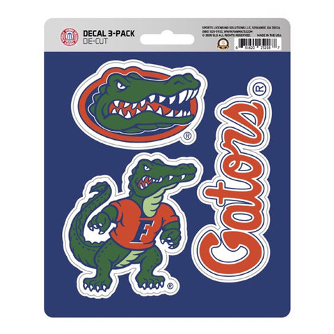 Florida Gators Decal Die Cut Team 3 Pack-0