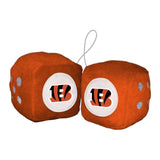 Cincinnati Bengals Fuzzy Dice-0