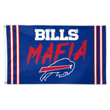 Buffalo Bills Flag 3x5 Deluxe Style Bills Mafia Design-0