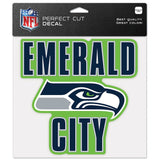 Seattle Seahawks Decal 8x8 Perfect Cut Color Slogan-0