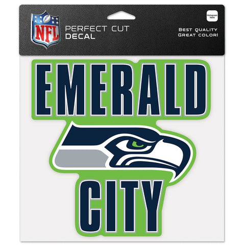 Seattle Seahawks Decal 8x8 Perfect Cut Color Slogan-0