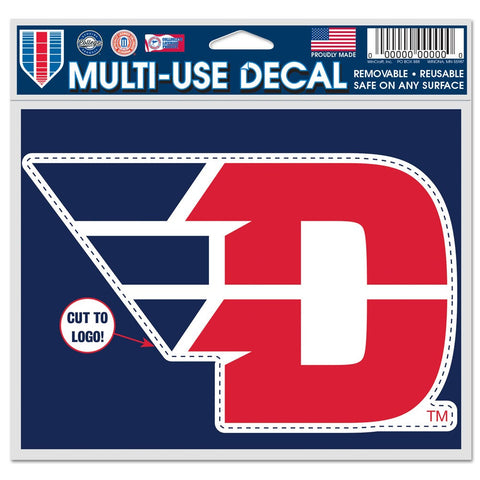 Dayton Flyers Decal 5x6 Multi Use Color Cut to Logo - Special Order-0