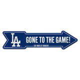 Los Angeles Dodgers Sign 6x24 Wood Arrow-0