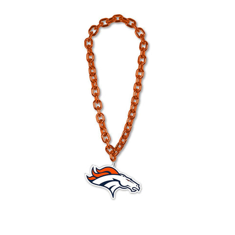 Denver Broncos Necklace Big Chain-0