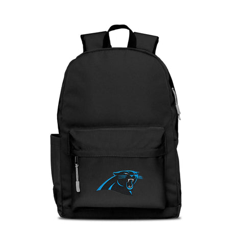 Carolina Panthers Backpack Campus Laptop Black with Gray-0