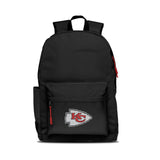 Kansas City Chiefs Backpack Campus Laptop Black with Red-0