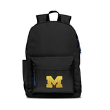Michigan Wolverines Backpack Campus Laptop Black With Navy-0