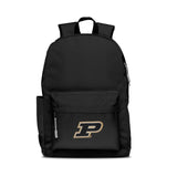 Purdue Boilermakers Backpack Campus Laptop Black With Gray-0