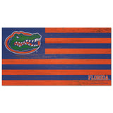 Florida Gators Sign Wood 9x17 Flag-0