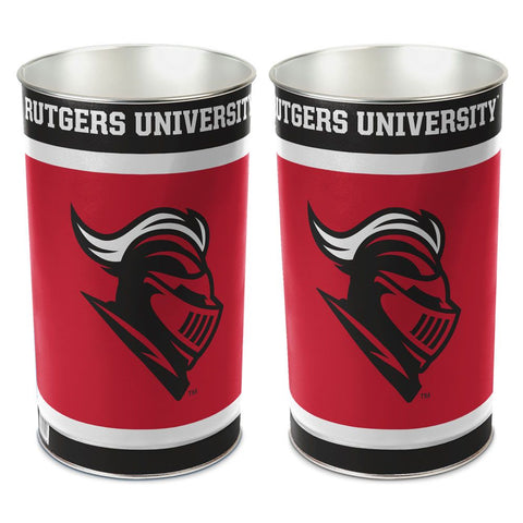 Rutgers Scarlet Knights Wastebasket 15 Inch - Periodic Restock-0