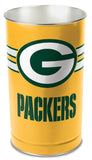 Green Bay Packers Wastebasket 15 Inch Gold Design-0
