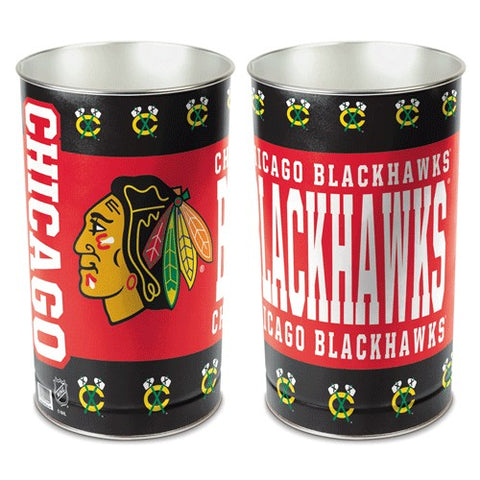 Chicago Blackhawks Wastebasket 15 Inch - Periodic Restock-0