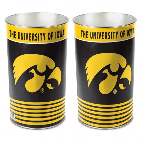 Iowa Hawkeyes Wastebasket 15 Inch - Periodic Restock-0