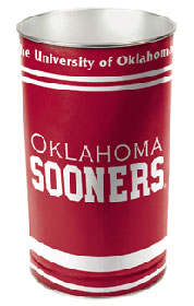 Oklahoma Sooners Wastebasket 15 Inch - Periodic Restock-0