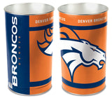 Denver Broncos Wastebasket 15 Inch-0