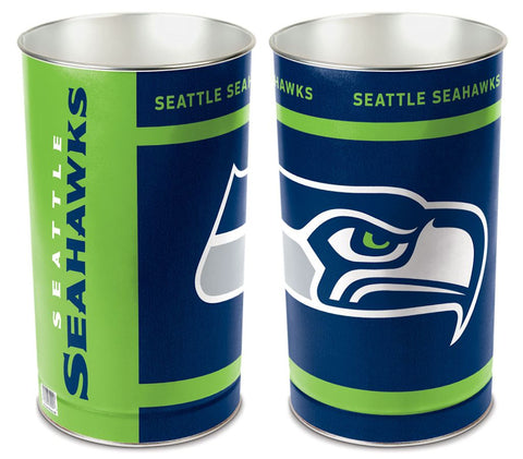 Seattle Seahawks Wastebasket 15 Inch - Periodic Restock-0
