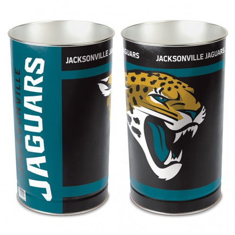 Jacksonville Jaguars Wastebasket 15 Inch - Periodic Restock-0
