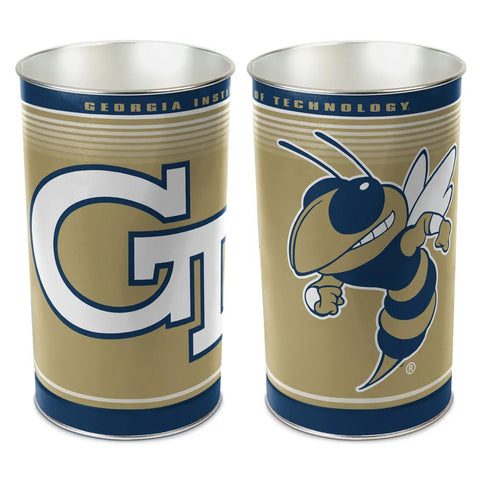 Georgia Tech Yellow Jackets Wastebasket 15 Inch - Periodic Restock-0