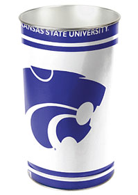 Kansas State Wildcats Wastebasket 15 Inch - Periodic Restock-0
