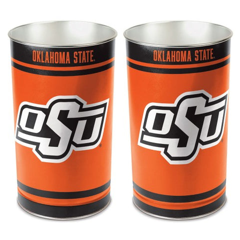 Oklahoma State Cowboys Wastebasket 15 Inch - Periodic Restock-0