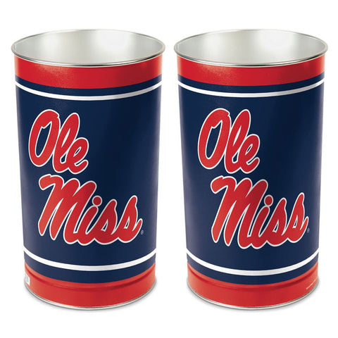 Mississippi Rebels Wastebasket 15 Inch - Periodic Restock-0