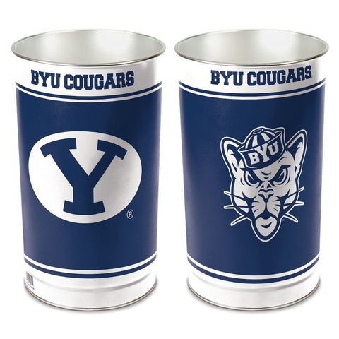BYU Cougars Wastebasket 15 Inch - Periodic Restock-0