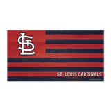 St. Louis Cardinals Sign Wood 9x17 Flag-0