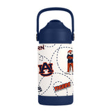 Auburn Tigers Kids Bottle 12oz Stainless Steel Mascot-0