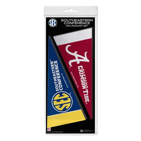 SEC Pennant Set Mini 2024-0