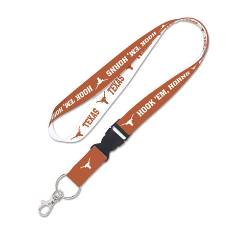 Texas Longhorns Lanyard with Detachable Buckle Slogan Design - Special Order-0