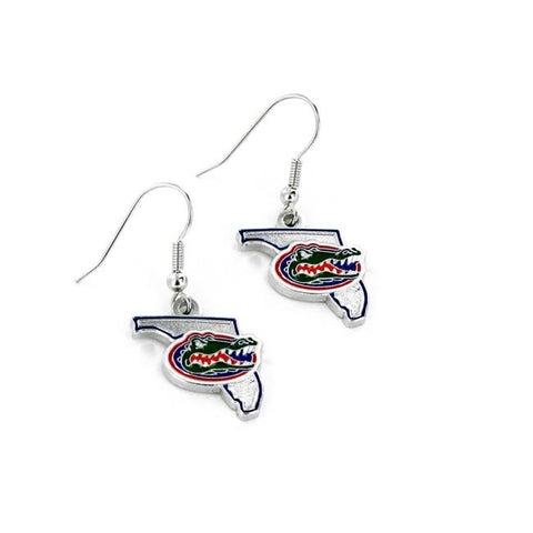 Florida Gators Earrings State Design-0