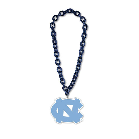 North Carolina Tar Heels Necklace Big Fan Chain-0