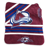 Colorado Avalanche Blanket 50x60 Raschel Throw-0