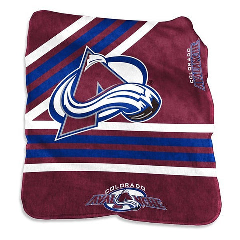 Colorado Avalanche Blanket 50x60 Raschel Throw-0