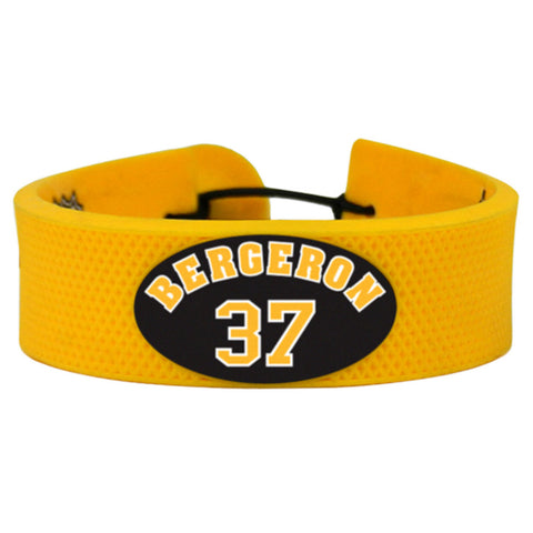 Boston Bruins Bracelet Team Color Jersey Patrice Bergeron Design CO-0