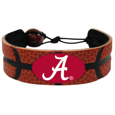 Alabama Crimson Tide Bracelet Classic Basketball A Logo CO-0