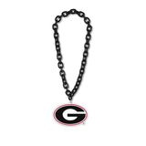 Georgia Bulldogs Necklace Big Fan Chain-0