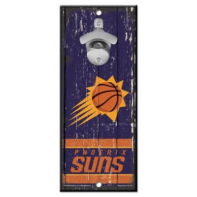 Phoenix Suns Sign Wood 5x11 Bottle Opener-0