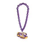 LSU Tigers Necklace Big Fan Chain-0